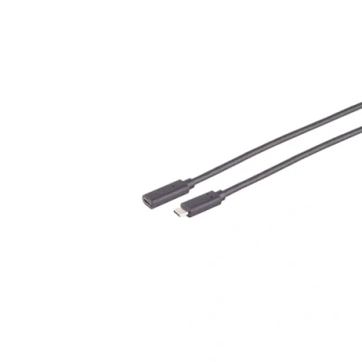 Afbeelding van Shiverpeaks S/CONN maximale connectiviteit USB C kabel verlengkabel, 3.2 Gen 2x2, 1,5m (1.50 m, 2x2),