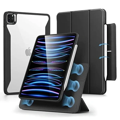 Afbeelding van ESR Rebound Hybrid 360 Apple iPad Pro 11 (2021/2022) Hoes Zwart