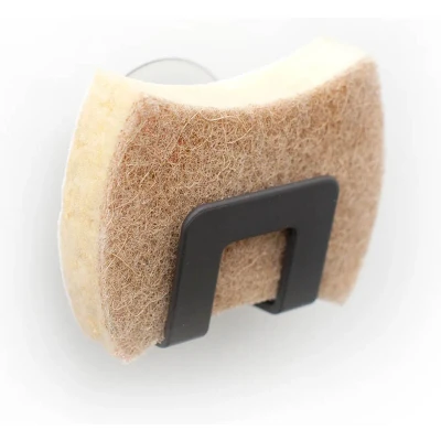 Afbeelding van Bosign Do Dish™ sponshouder zuignap antraciet grijs L 6 x B 5 H 8 cm