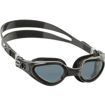 Afbeelding van CRESSI Rechter bril zwart/gerookte lens volwassen voor zwemmen, zwembad en watersport, anti condens 100% uv, lens, eenheidsmaat