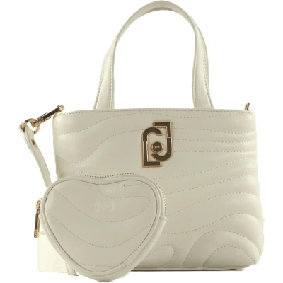 Afbeelding van LIU JO Schoudertas Achala Tote Cream White Wit
