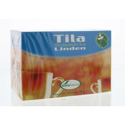 Afbeelding van Soria Natural Tilia Linde Infusie, 20 stuks