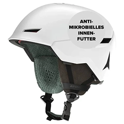 Afbeelding van Atomic, All Mountain Skihelm, Unisex, Revent+, M (55 59 cm), Weiß, AN5005642M