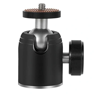 Afbeelding van Harwerrel Statief Mini Ball Head 360 Graden Metalen Ballhead Mount met 3/8 &quot;tot 1/4&quot; Schroef Adapter voor Digitale Camera DSLR Mobiele Telefoon Monopod Gopro Light Stand Vuurtorens
