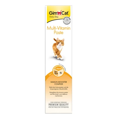 Afbeelding van 6x GimCat Multivitaminepasta + 12 Vitaminen 200 gr