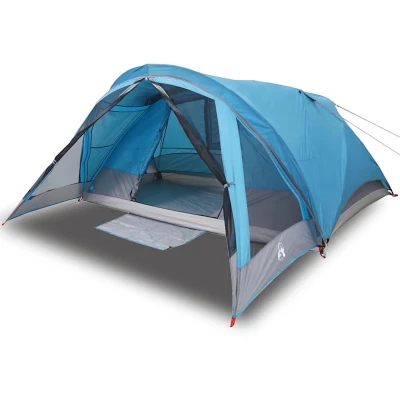 Afbeelding van Tent 4 persoons waterdicht blauw