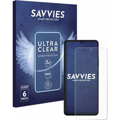 Afbeelding van Savvies (6 Stuks) Schermbeschermer voor Xiaomi Poco X6 Pro Screen Protector Ultra Transparant