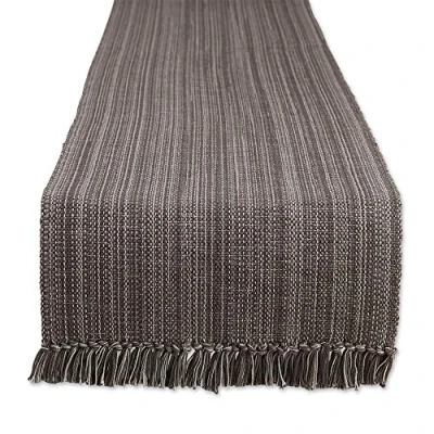 Afbeelding van DII Tafelblad Collectie, Katoen, Grijs, Tafelloper, 13x72