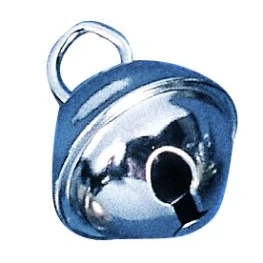 Afbeelding van Belletjes 15 mm 10 stuks zilverkleurig