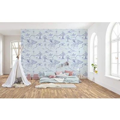 Afbeelding van Komar Vliesbehang Winnie de Poeh Pat 400x280 cm (breedte x hoogte) (set)