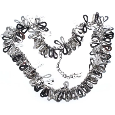 Afbeelding van Behave Ketting met druppelvormige hangertjes