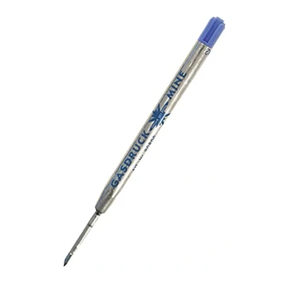 Afbeelding van Online, gasdruk 40015/3 grote vullingen van balpenvulling, lijndikte M, onuitwisbaar, waterbestendig, extreem snel schrijven ook over het hoofd, 1 x schrijfkleur blauw