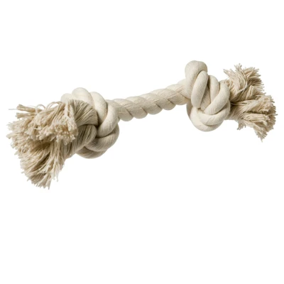 Afbeelding van Adori Flostouw Wit Hondenspeelgoed 26 cm