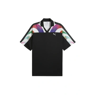 Afbeelding van Puma Equal LOVE Confederation Poloshirt, Maat: XXL, Black aop