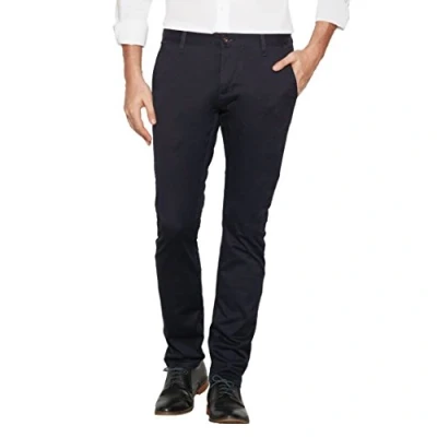 Afbeelding van Dockers Alpha Skinny Navy maat W 32 L Heren Chino met fit Pasvorm Stretch