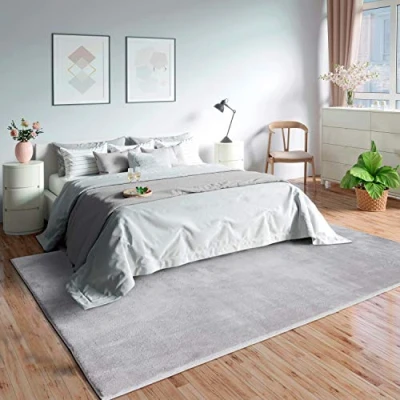 Afbeelding van Mia&#039;s Teppiche Olivia woonkamertapijt, 100% polyester, grijs, 160x230 cm