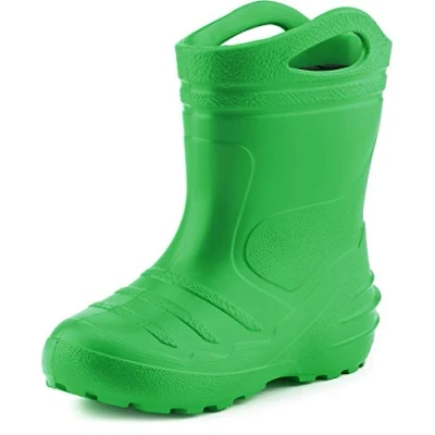Afbeelding van Ladeheid Kinderen Meisje Jongens Eva Thermo Rubberlaarzen KL051 (Groen, 30 EU)