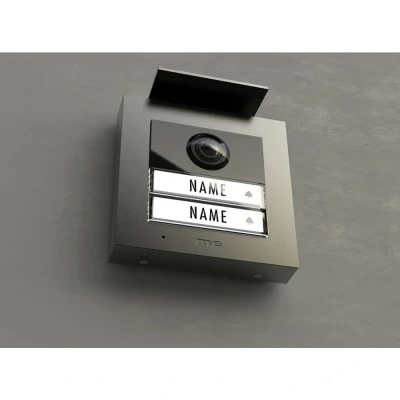 Afbeelding van m e modern electronics VDV 2020 A Buitenunit voor Video deurintercom Kabelgebonden, RFID Antraciet