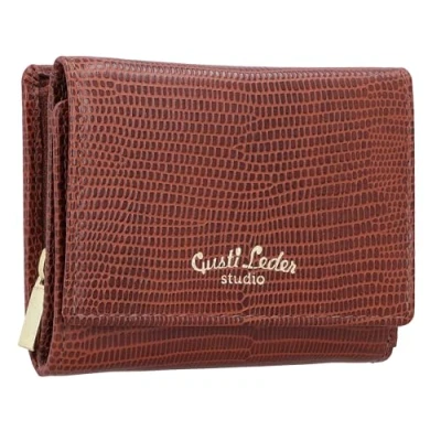 Afbeelding van Gusti Leder August Portemonnee, Maat: One Size, Braun muster