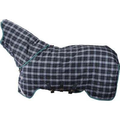 Afbeelding van Rhino Plus Turnout Medium Varilayer Navy Check/Teal 130/183