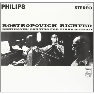 Afbeelding van Mstislav Rostropovich &amp; Sviatoslav Richter Beethoven: Sonatas For Piano Cello (2 LP)