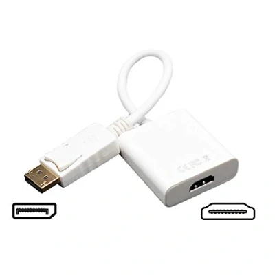 Afbeelding van XIB Displayport naar HDMI / DP to adapter Wit