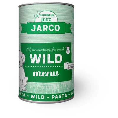 Afbeelding van Jarco Dog Blikvoeding 400 g Hondenvoer Wild&amp;Groente&amp;Pasta