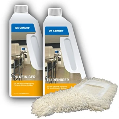 Afbeelding van Dr. Schutz 2 x PU reiniger (750 ml) inclusief dweil