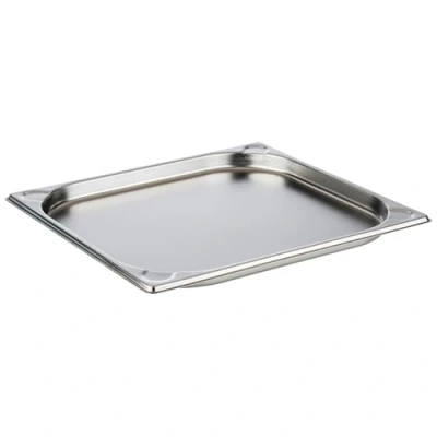 Afbeelding van APS 81700 GN 2/3 container, roestvrij stalen gastronorm afmetingen 325 x 355 mm/hoogte 25 mm/volume 1,5 liter