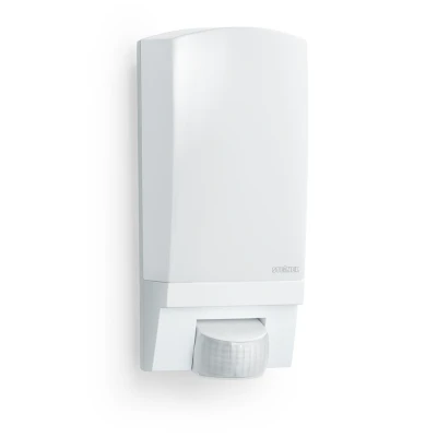 Afbeelding van Steinel sensorlamp hoek 180graden rijkwijdte 10 meter ip44 wit glas slagvast 60 watt 650513