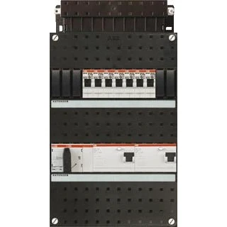 Afbeelding van ABB Hafonorm groepenkast HAD3433 44+H44 3 fase 7 groeps