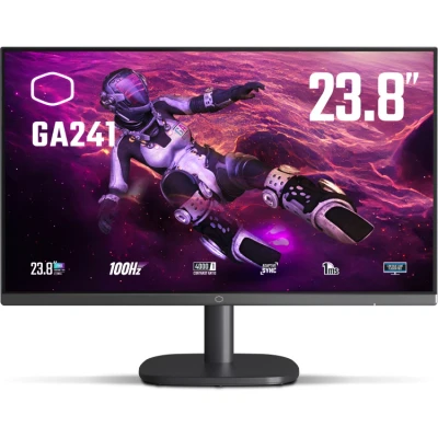 Afbeelding van Cooler Master Gaming GA241 computer monitor 60,5 cm (23.8 ) 1920 x 1080 Pixels Full HD LCD Zwart