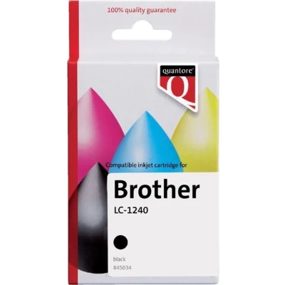 Afbeelding van Inktcartridge Quantore alternatief tbv Brother LC 1240 zwart