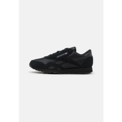 Afbeelding van Reebok Classic CL Sneakers laag, Maat: 40, Core black/pure grey Leer en textiel