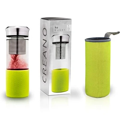 Afbeelding van Creano Theepot to go 400ml groen