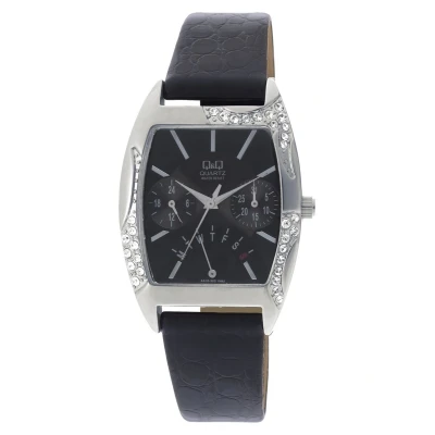 Afbeelding van Mooi rechthoekige Q&amp;Q horloge voor heren AA19J302Y