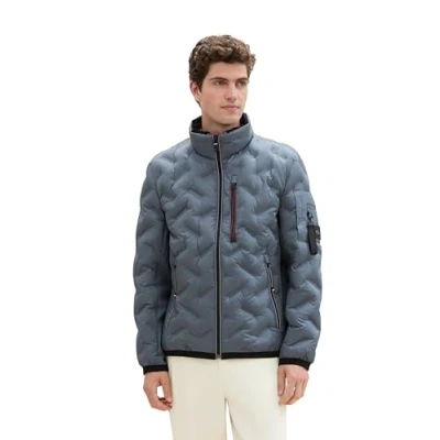Afbeelding van TOM TAILOR decorative hybrid jacket Heren Jas Maat XL