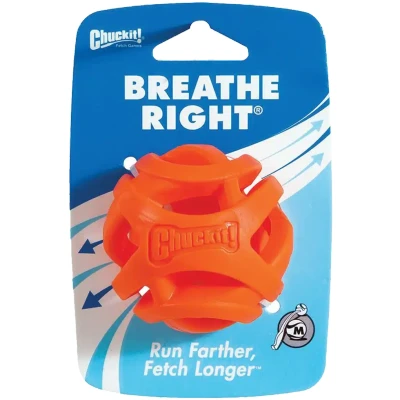 Afbeelding van Chuckit Breathe Right Fetch Bal Oranje 6 CM (388206)