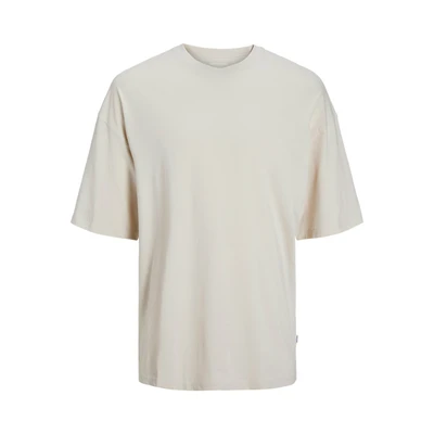Afbeelding van Jack &amp; Jones Jjecharge TEE Oneck Tshirt basic, Heren, Maat: Small, Moonbeam