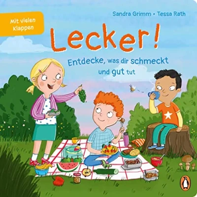 Afbeelding van Lecker! Entdecke, was dir schmeckt und gut tut: Pappbilderbuch mit Klappen ab 2 Jahren zum Thema Ernährung
