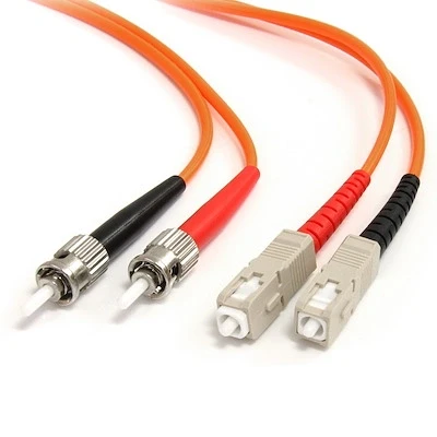 Afbeelding van StarTech.com 2m Multimode 62,5/125 Duplex Glasvezel Netwerkkabel ST SC