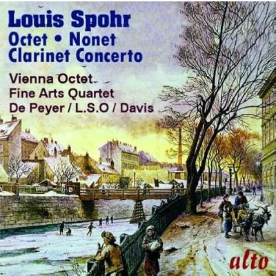 Afbeelding van Spohr Octet / Clarinet Concerto #1 Nonet
