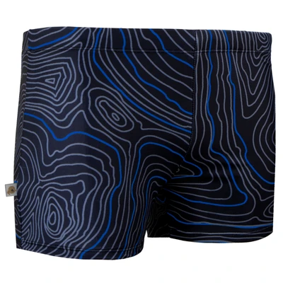 Afbeelding van GUGGEN MOUNTAIN Zwembroek voor Heren Zwemshorts Het Strand Sneldrogende Zomer TS 1 2 3 manvolk mannen met Strandbroek Boardshort Korte Broek Geruit Geblok Patroon Linnen Kleur Blauw XL