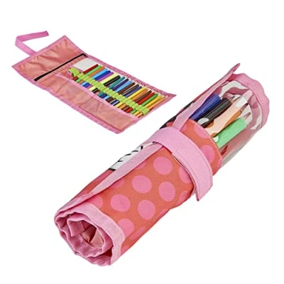 Afbeelding van Minnie Mouse Oprol Etui met inhoud