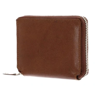 Afbeelding van LEONHARD HEYDEN Leren Portemonnee Cambridge Zip Around Wallet Cognac Lichtbruin