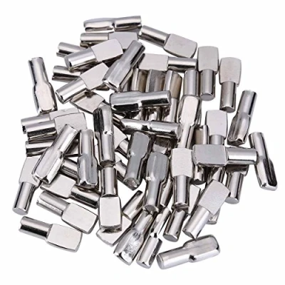 Afbeelding van 120 stuks plank pinnen, 5 mm steun haringen lepel vorm kast meubels