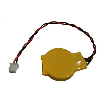 Afbeelding van 1 x CMOS batterij/batterij BIOS CR2032 met stekker 3 polig V voor PC v. Wegwerp EUNICELL