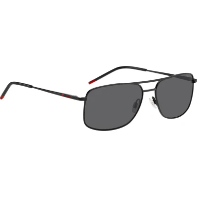 Afbeelding van Hugo By Boss Hg 1287/S Rechthoekig Metaal Heren Zonnebril