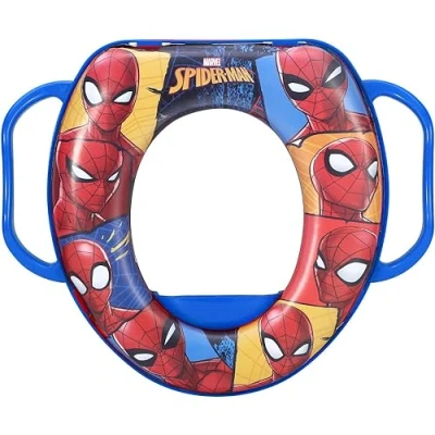 Afbeelding van Spiderman Marvel Universele toiletadapter voor kinderen met handgrepen