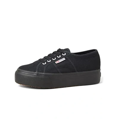 Afbeelding van Superga sneaker 2790acotw Linea Up And Down dames , Zwart 996 37 EU
